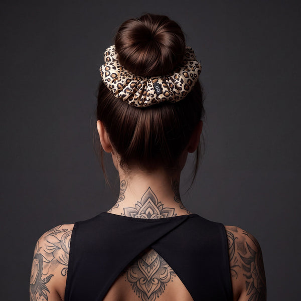 Leopard Pillow Scrunchie