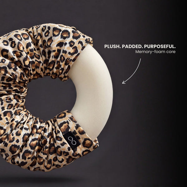Leopard Pillow Scrunchie