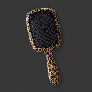 Medusa Leopard Firm Bristle Brush